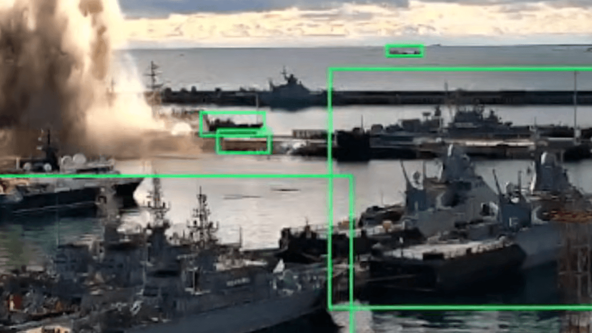 First time in history: Sub Sea Baby drones struck Russia’s Varshavyanka-class submarine